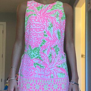 Lilly Pulitzer Pineapple Print Romper Dress